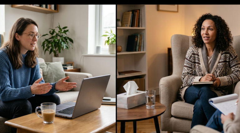 Teletherapy vs. In-Person Therapy